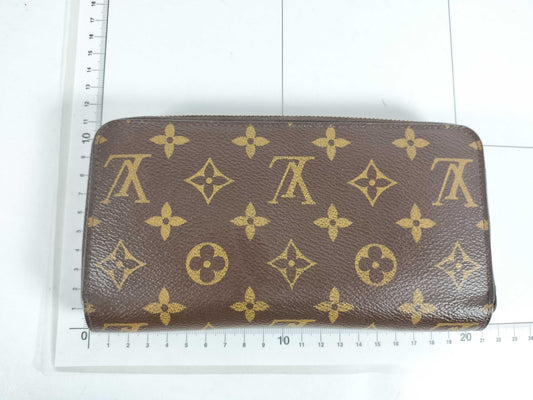LOUIS VUITTON Louis Vuitton Monogram Zippy IC Tag Fuscher Long Wallet G Hardware