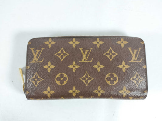 LOUIS VUITTON Louis Vuitton Monogram Zippy IC Tag Fuscher Long Wallet G Hardware