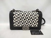 CHANEL Black and White Braided Leboy Shoulder Bag