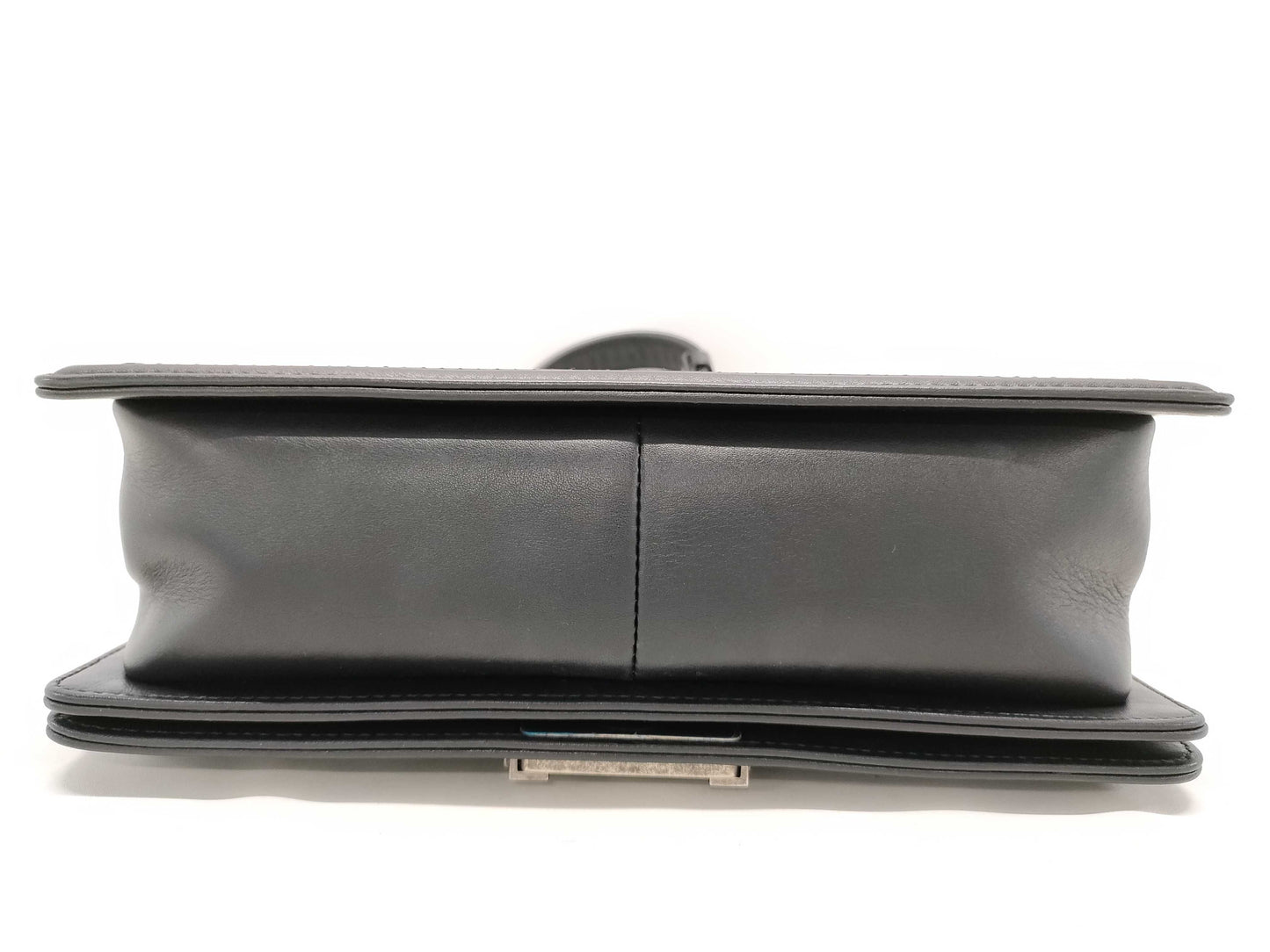 CHANEL Black and White Braided Leboy Shoulder Bag