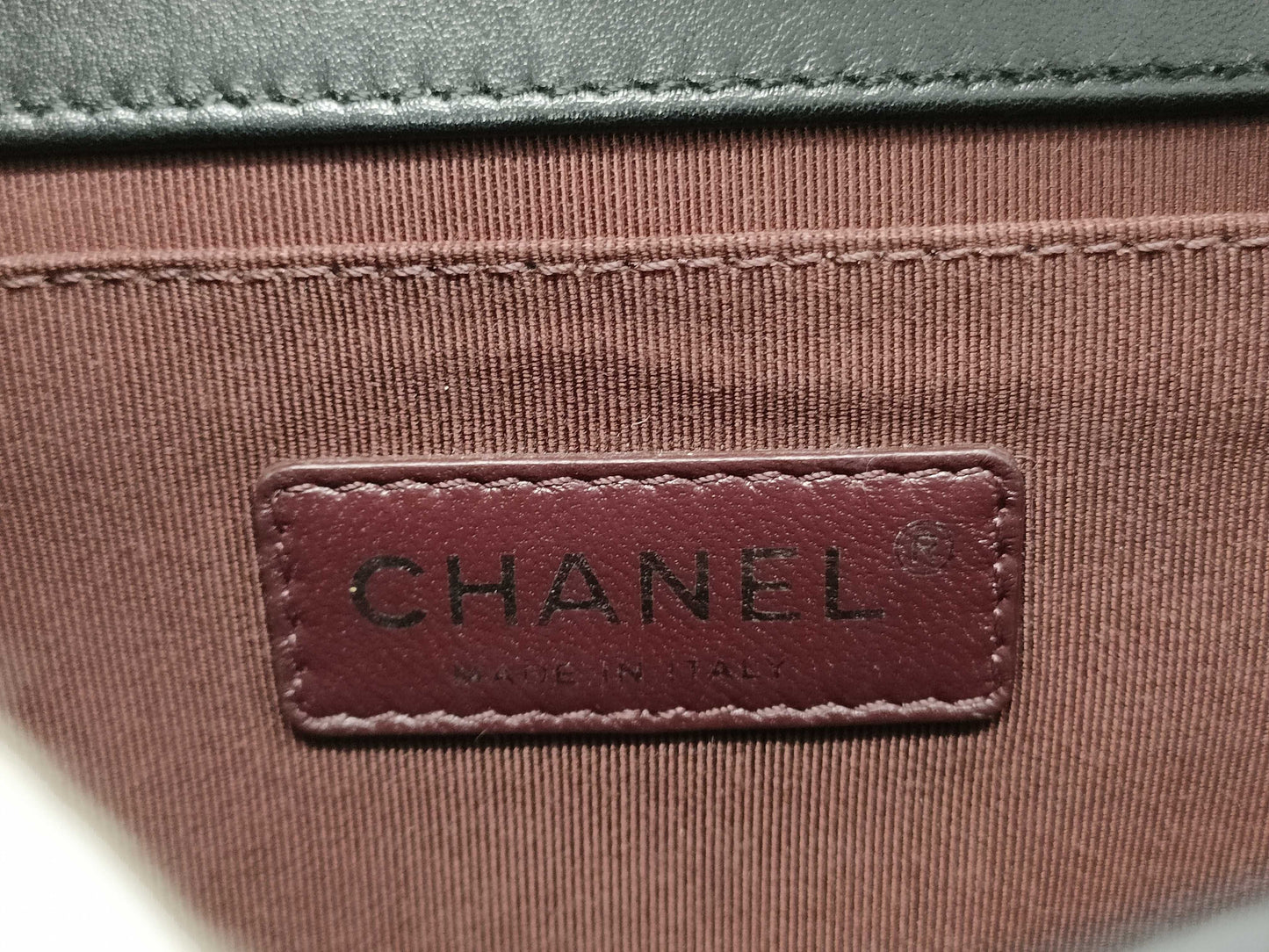 CHANEL Black and White Braided Leboy Shoulder Bag