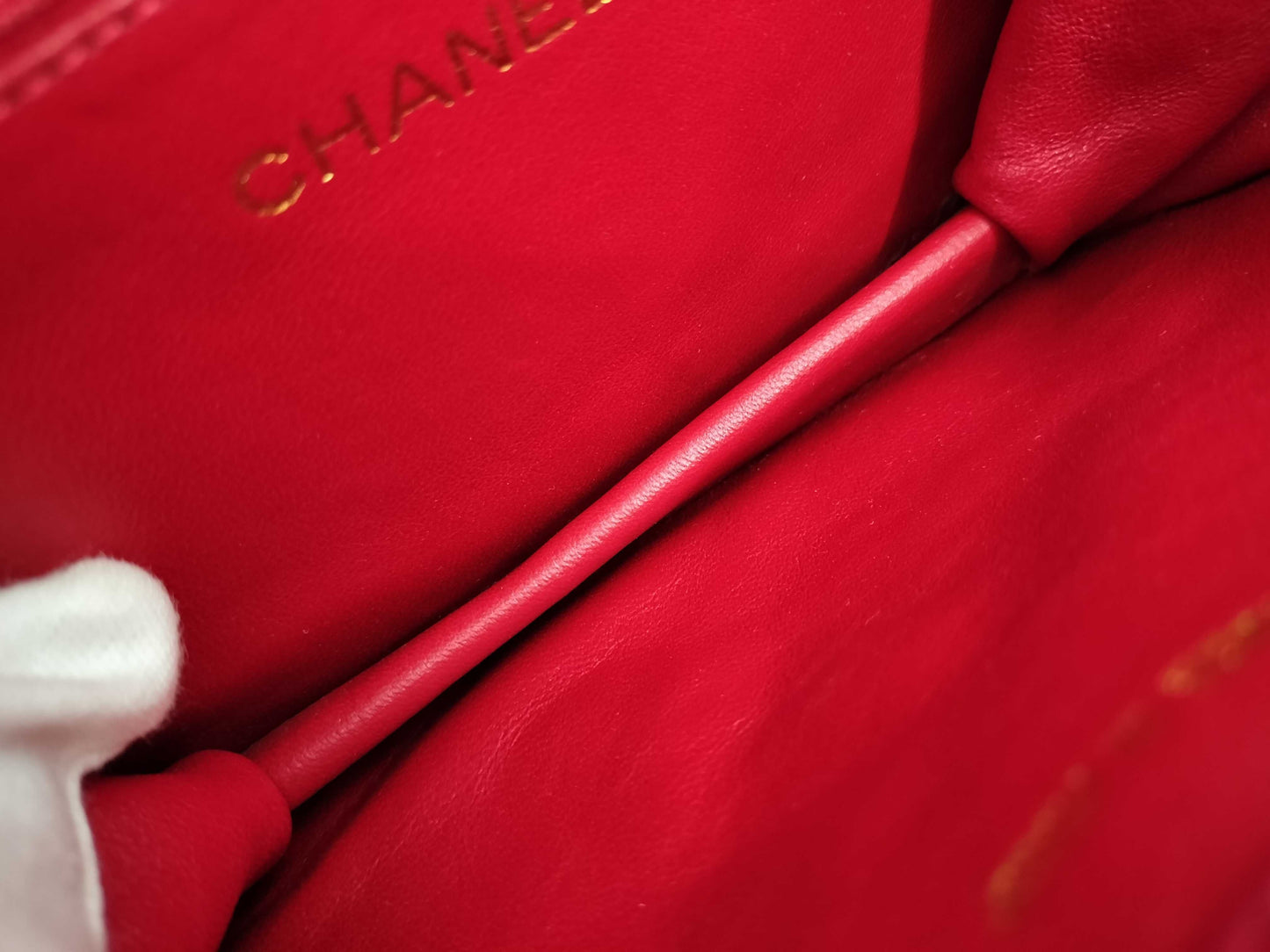CHANEL Matelasse Octagon Lambskin Chain Shoulder Bag