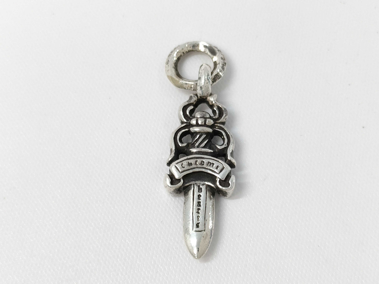 CHROME HEARTS Dagger Charm Pendant with Guarantee