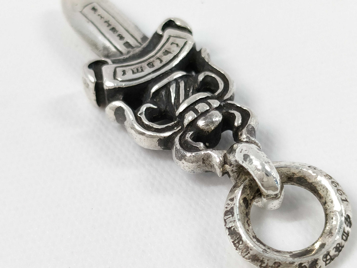 CHROME HEARTS Dagger Charm Pendant with Guarantee