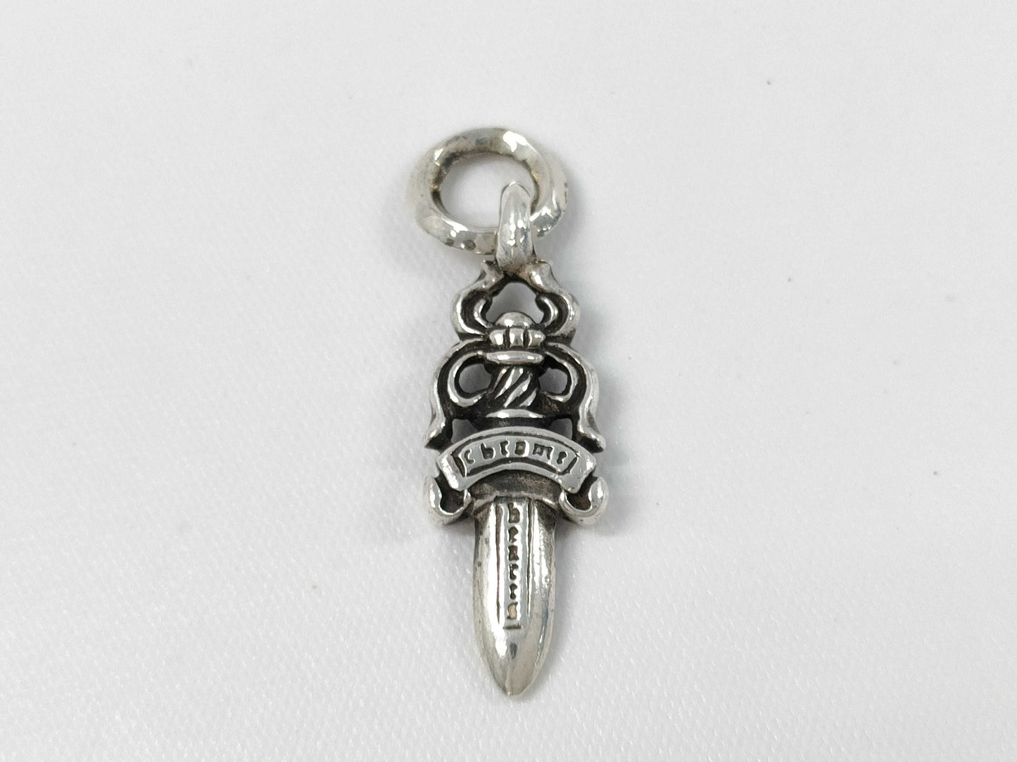 CHROME HEARTS Dagger Charm Pendant with Guarantee