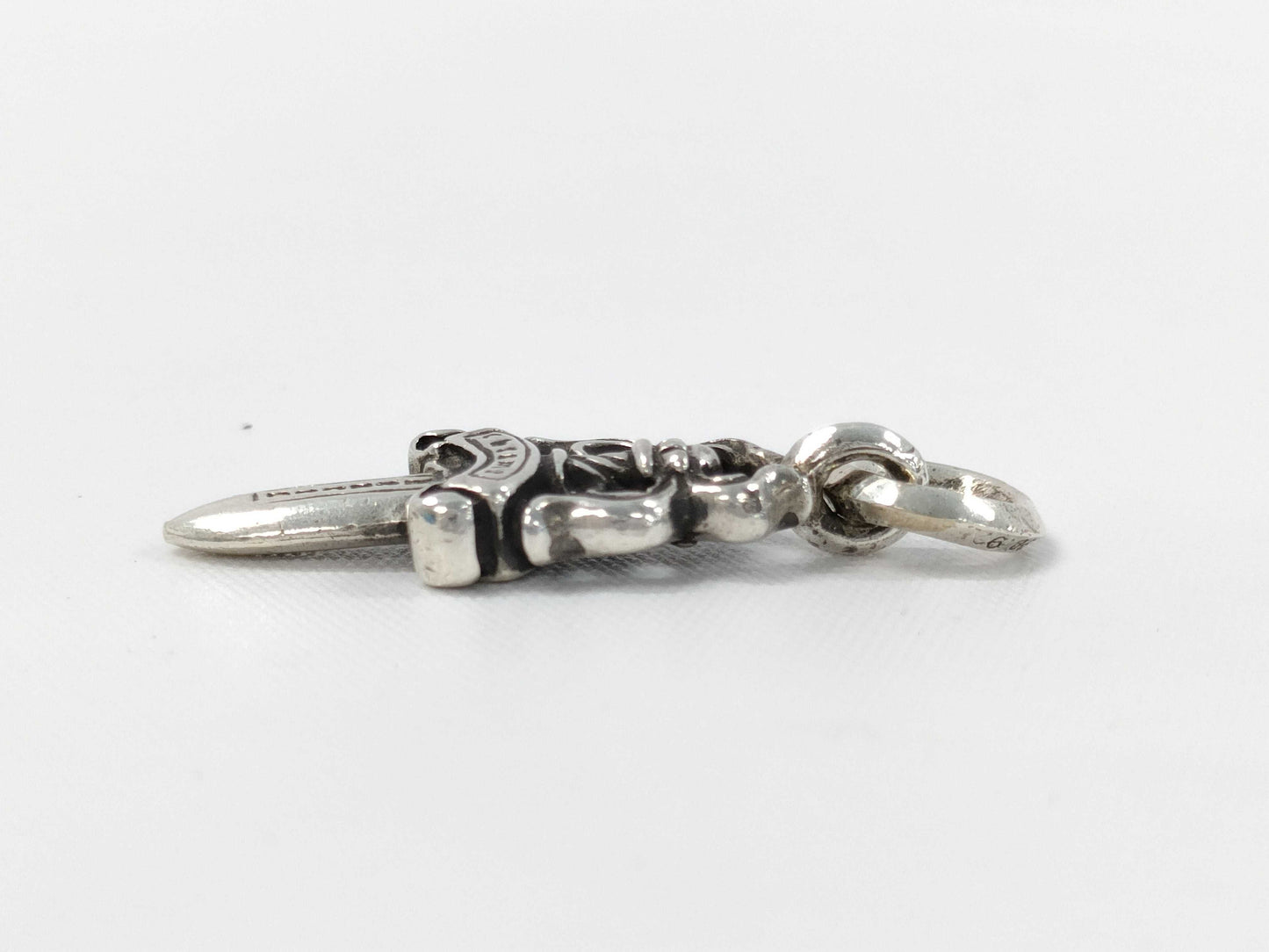 CHROME HEARTS Dagger Charm Pendant with Guarantee