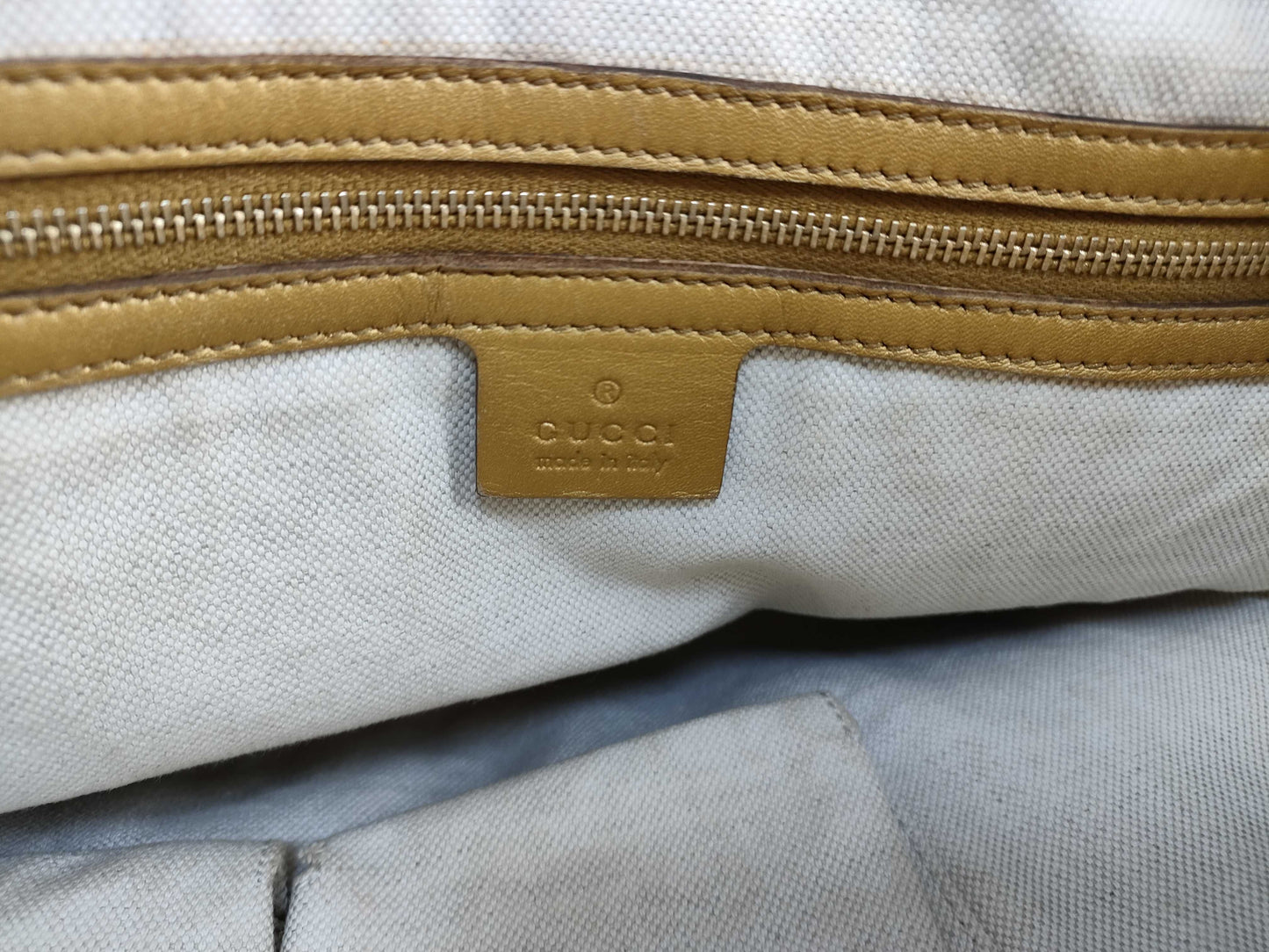 GUCCI Heart GG Canvas Tote Bag