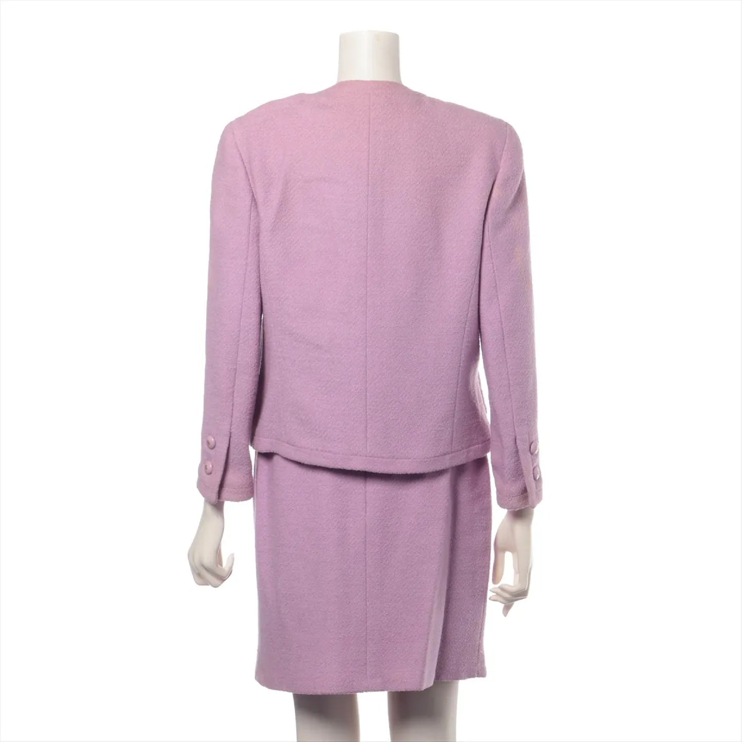CHANEL Coco Button Wool Set, Size 38, Other Apparel