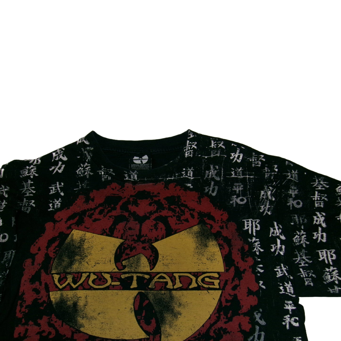 WU TANG CLAN Kanji T-shirt, Vintage, Official, Size M
