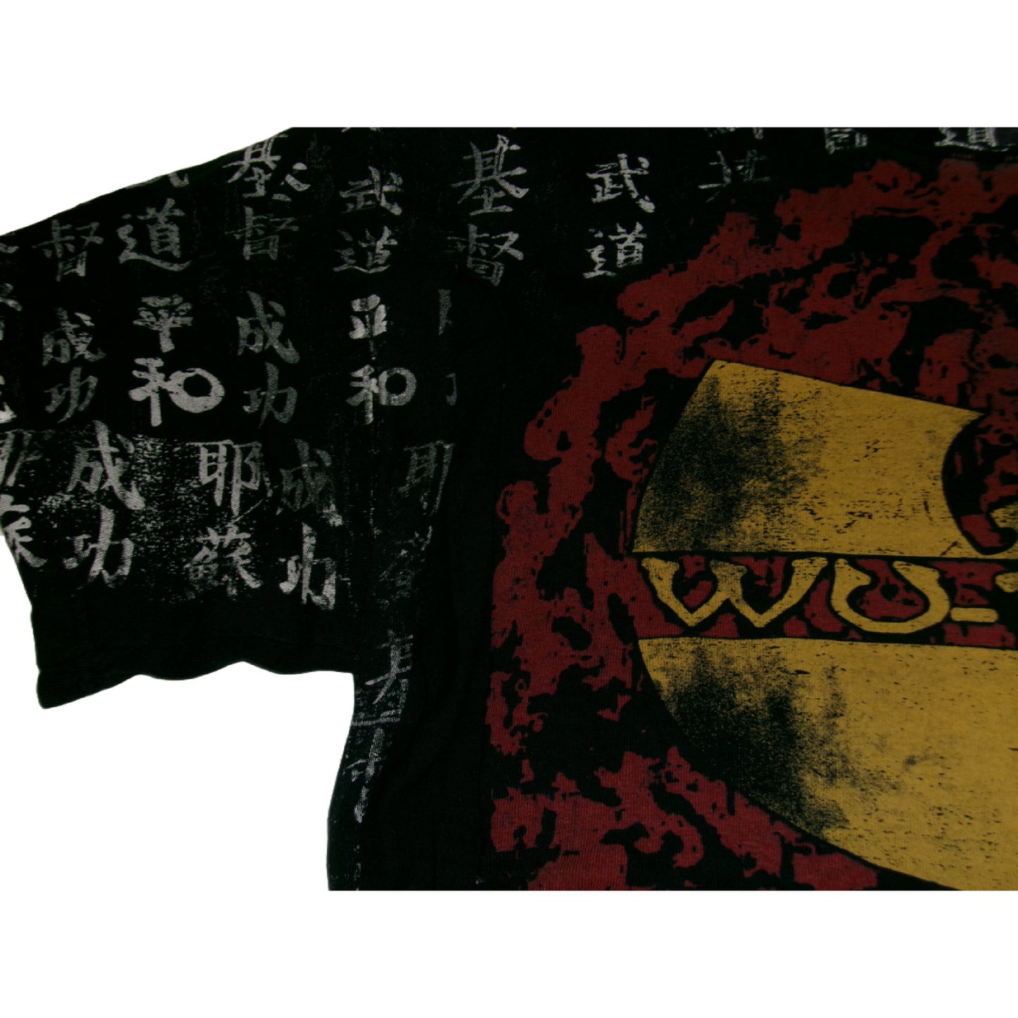 WU TANG CLAN Kanji T-shirt, Vintage, Official, Size M