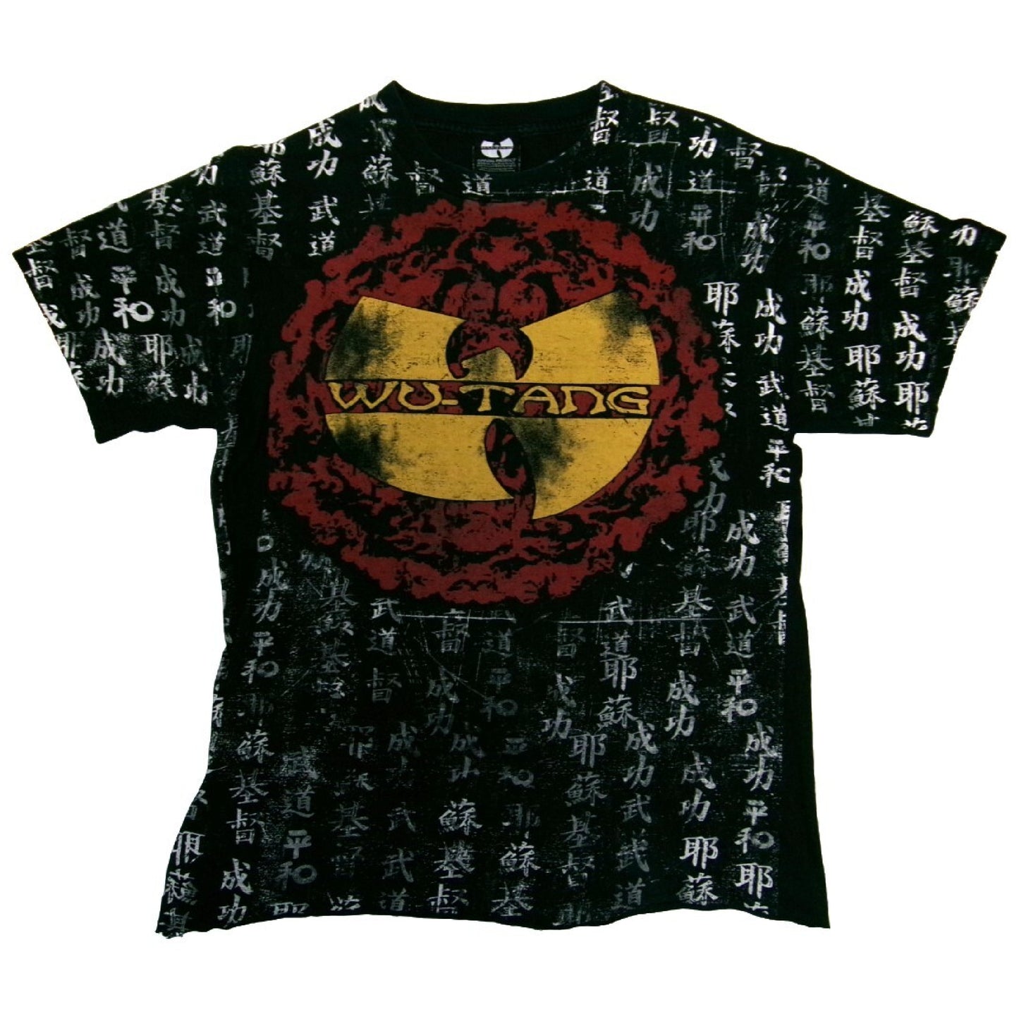 WU TANG CLAN Kanji T-shirt, Vintage, Official, Size M