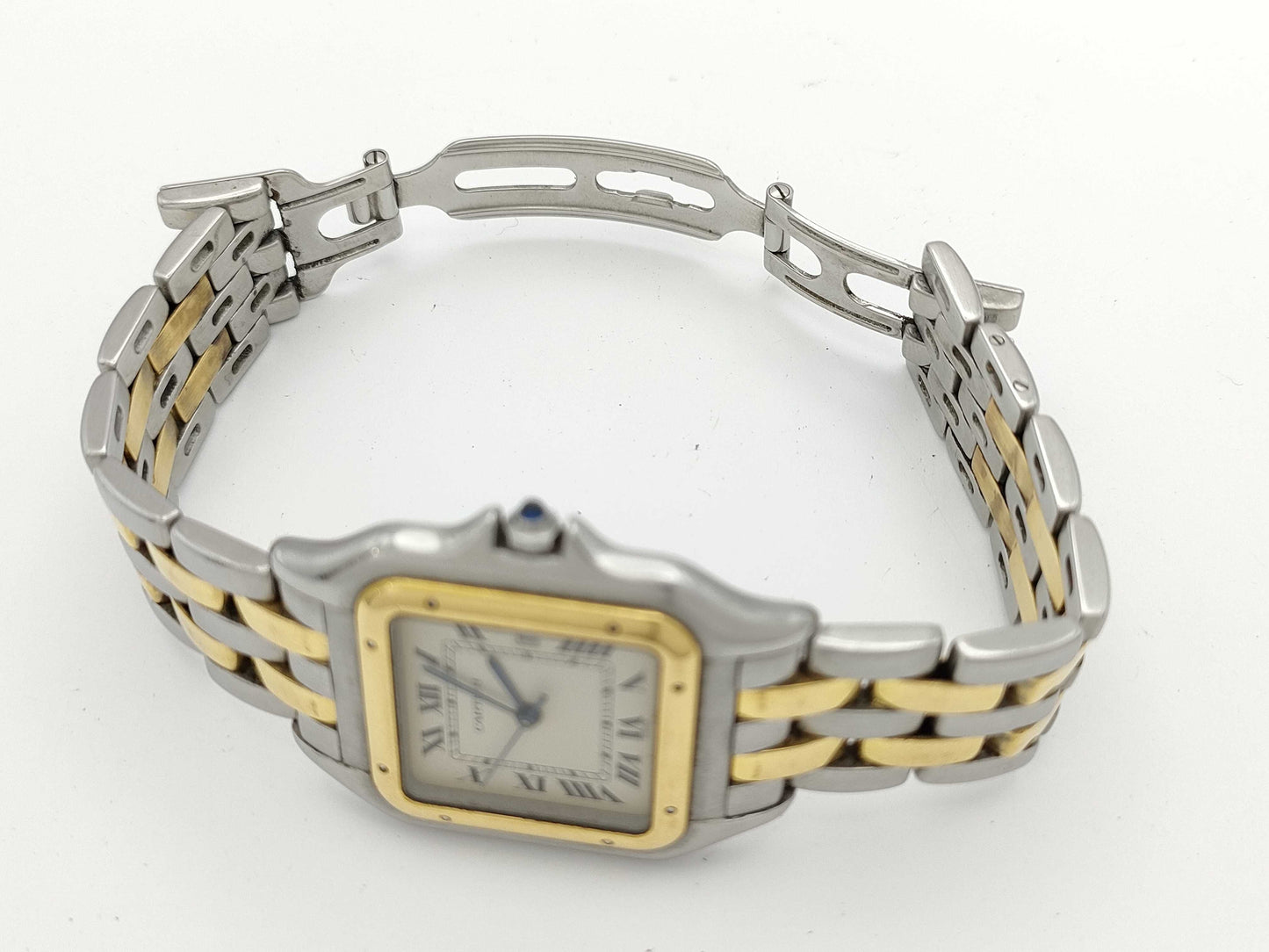 Cartier Santos 187957 05767 Quartz 2-row Unmoving Boys' Watch