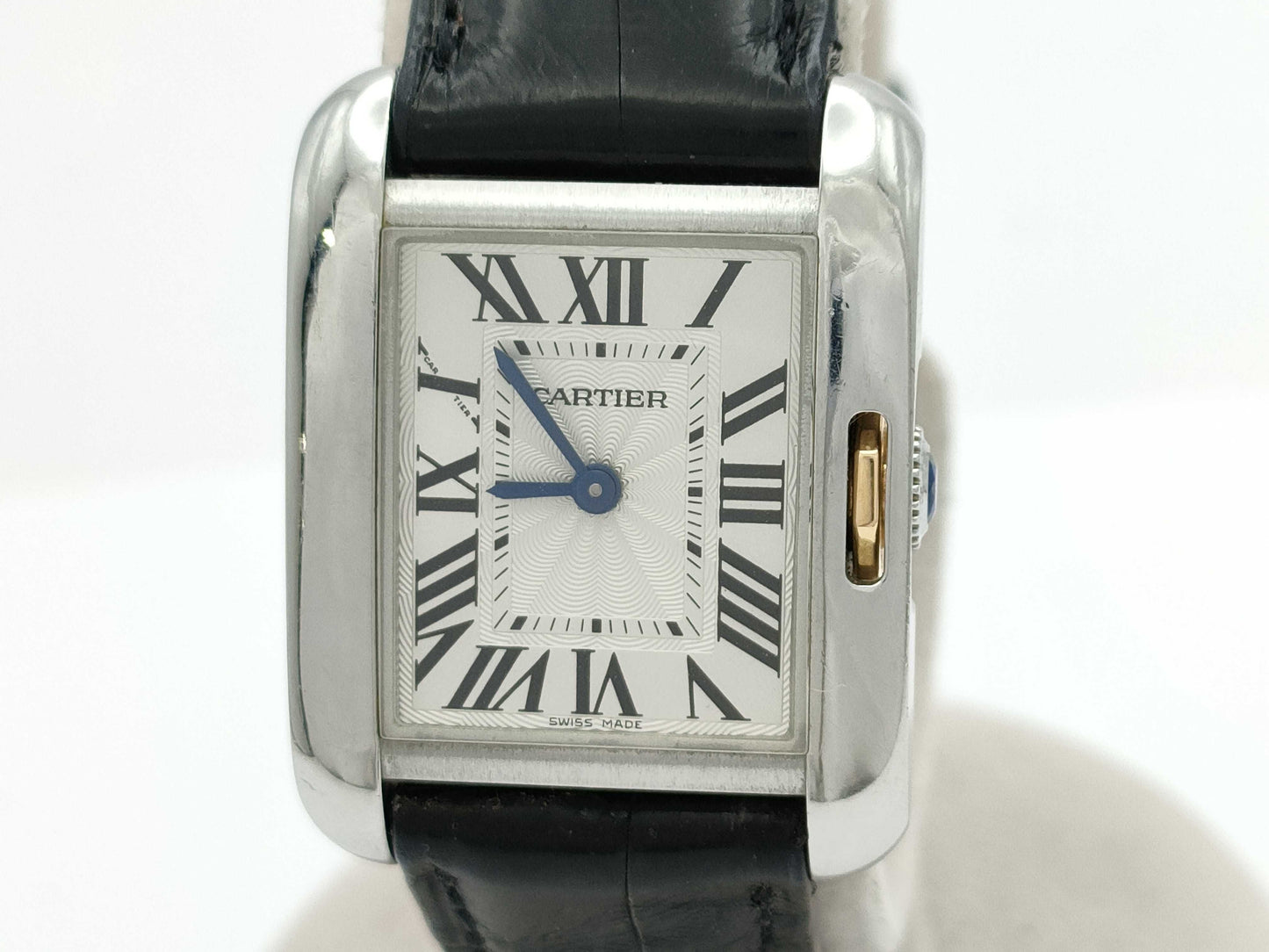 Cartier Tank Anglaise SM 3485 195888SX Quartz Unmoving Women's Watch
