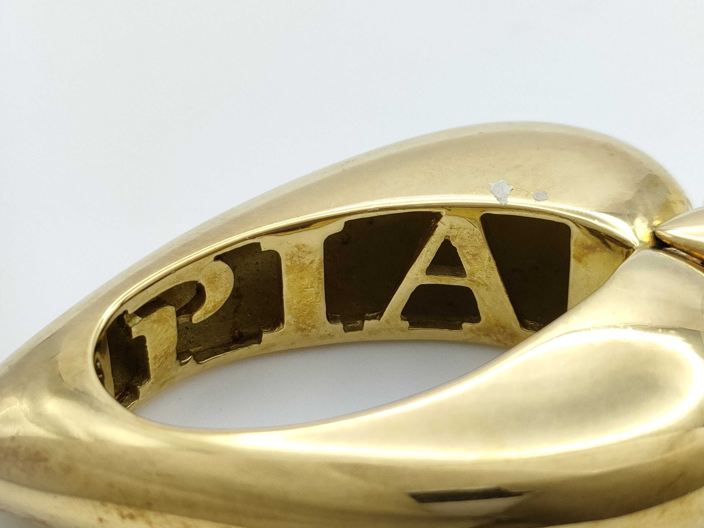 PIAGET Heart Pearl Necklace, 750/18K/14K Gold, 30.5g, Diameter: Approx. 4.1mm-4.3mm