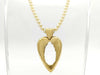 PIAGET Heart Pearl Necklace, 750/18K/14K Gold, 30.5g, Diameter: Approx. 4.1mm-4.3mm