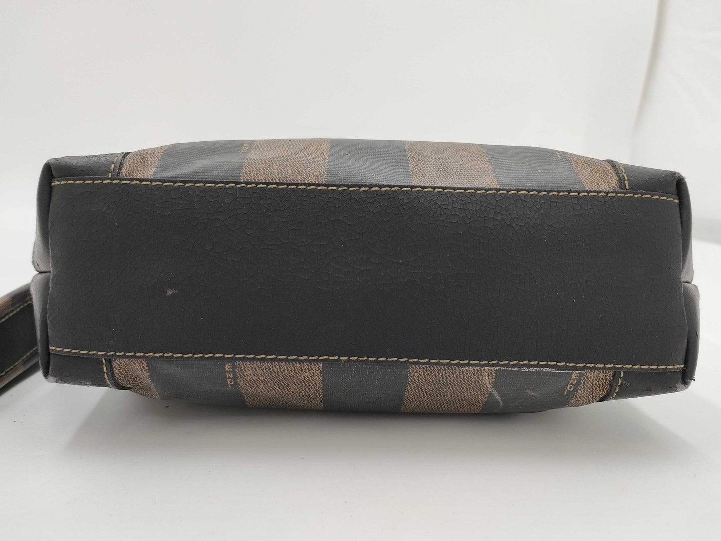 FENDI Pecan PVC Vanity 2-Way Shoulder Bag/Handbag