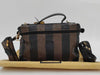 FENDI Pecan PVC Vanity 2-Way Shoulder Bag/Handbag