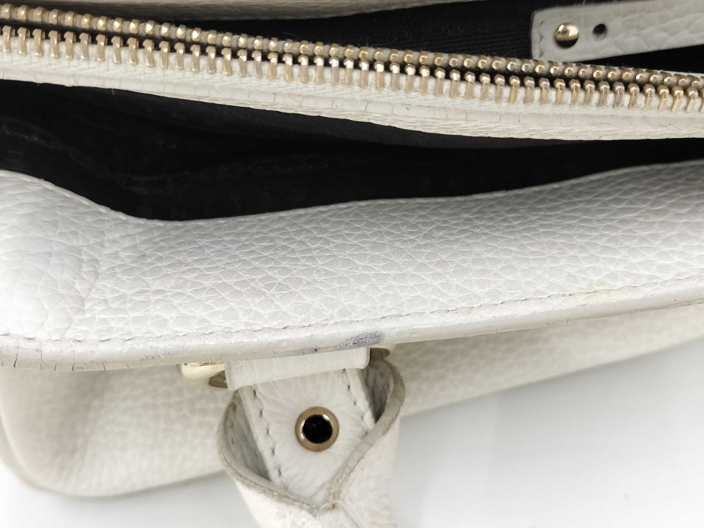 CELINE Boogie Bag Triomphe Leather Handbag