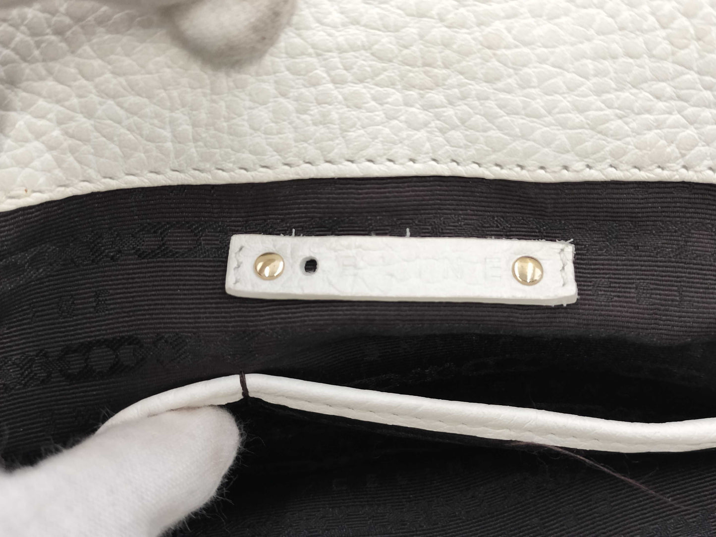 CELINE Boogie Bag Triomphe Leather Handbag