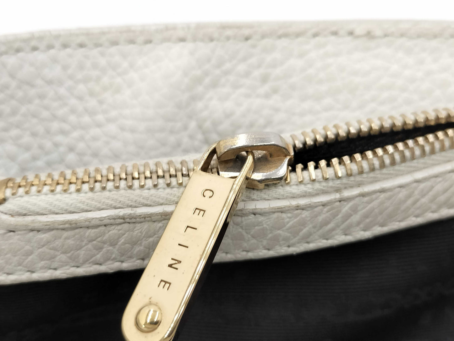CELINE Boogie Bag Triomphe Leather Handbag
