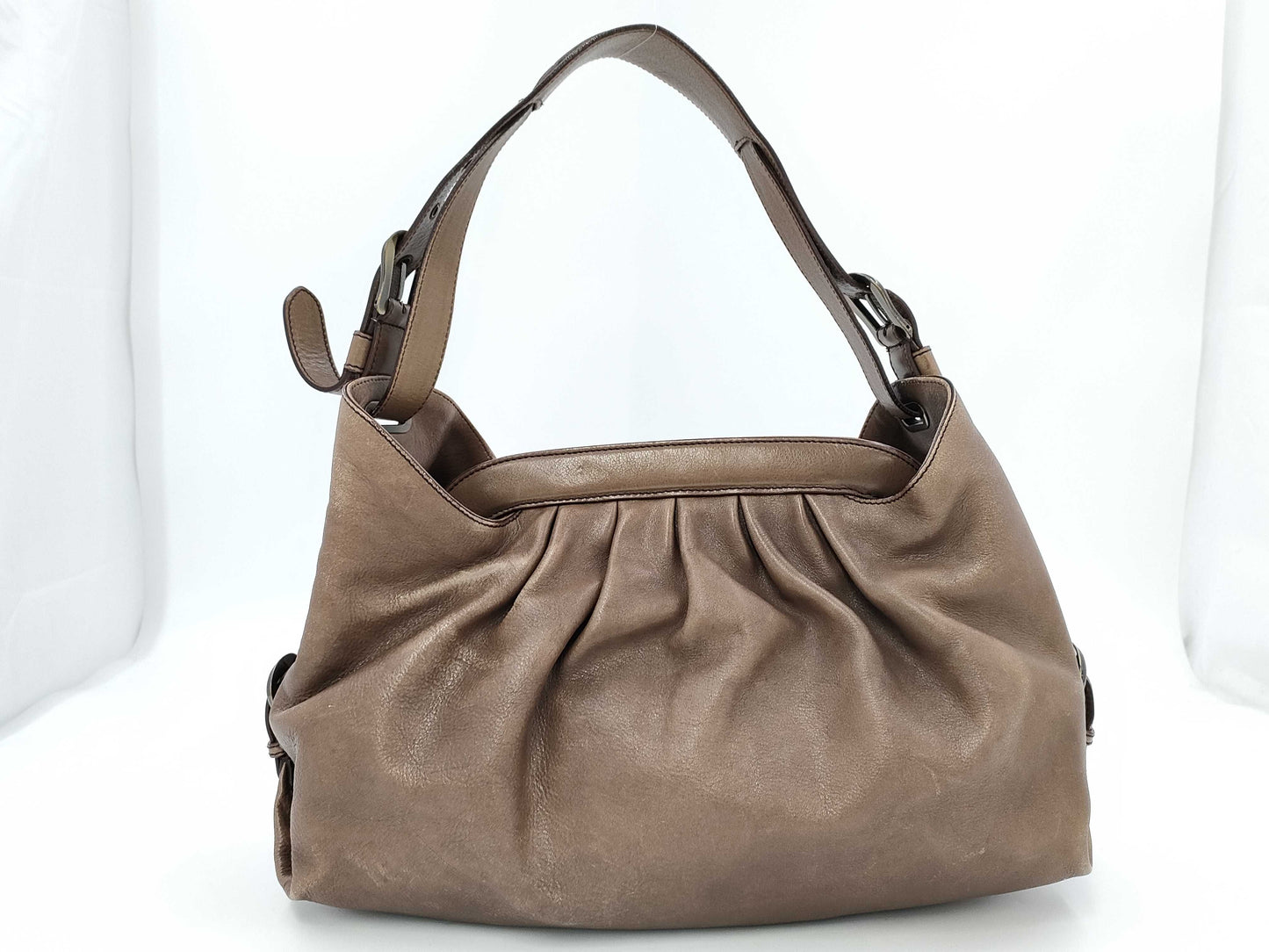 FENDI leather shoulder bag