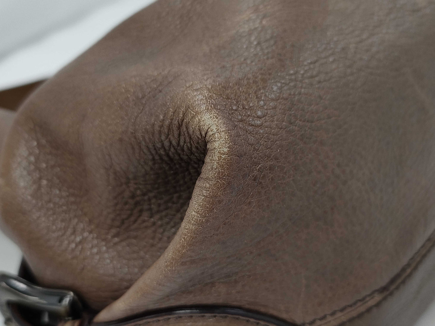 FENDI leather shoulder bag
