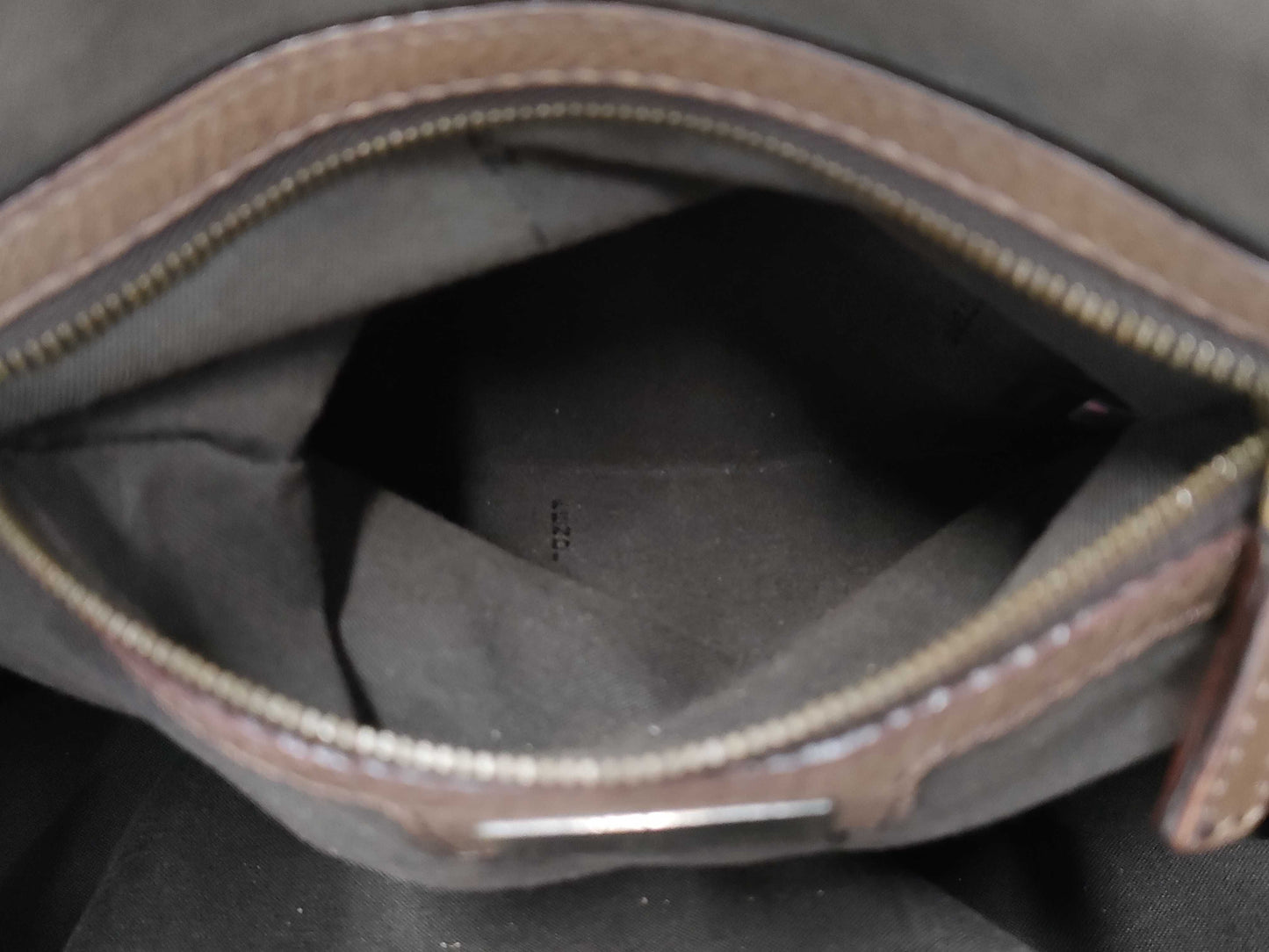 FENDI leather shoulder bag