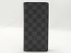 LOUIS VUITTON Graphite Brazza Wallet