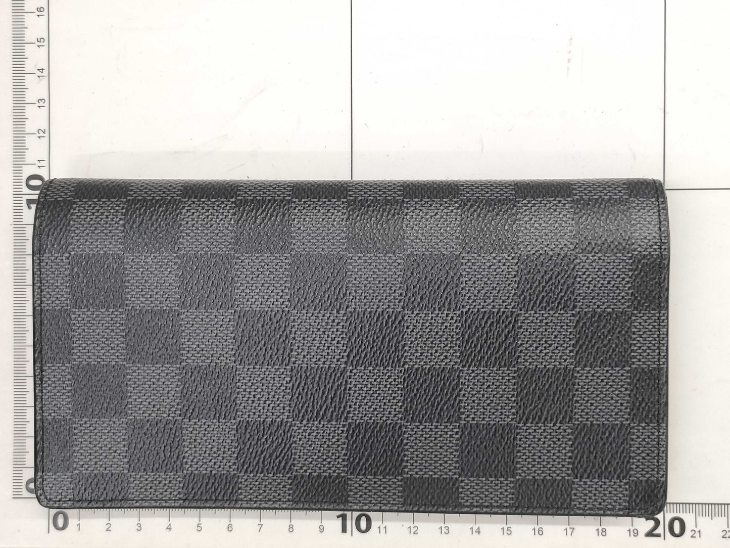 LOUIS VUITTON Graphite Brazza Wallet