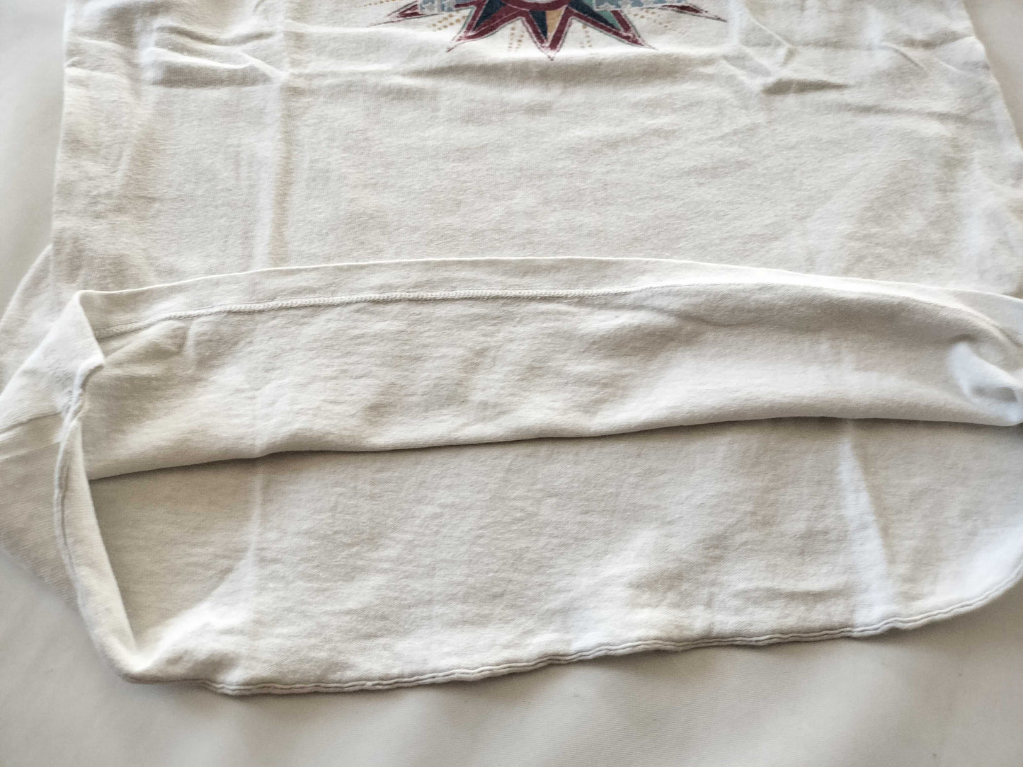 SAINT LAURENT PARIS YSL logo T-shirt with current tag