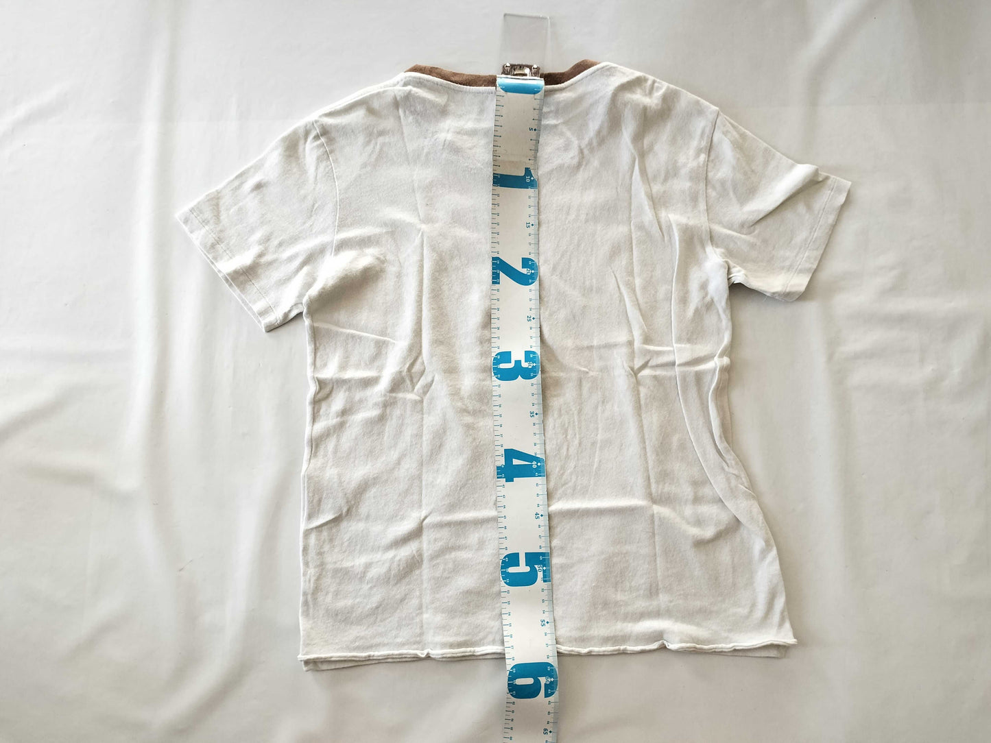 SAINT LAURENT PARIS YSL logo T-shirt with current tag