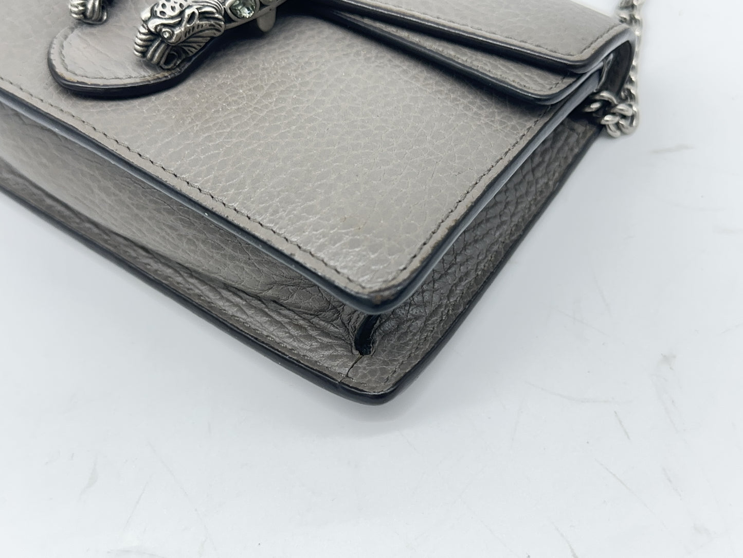 GUCCI Dionysus Chain Leather Shoulder Bag