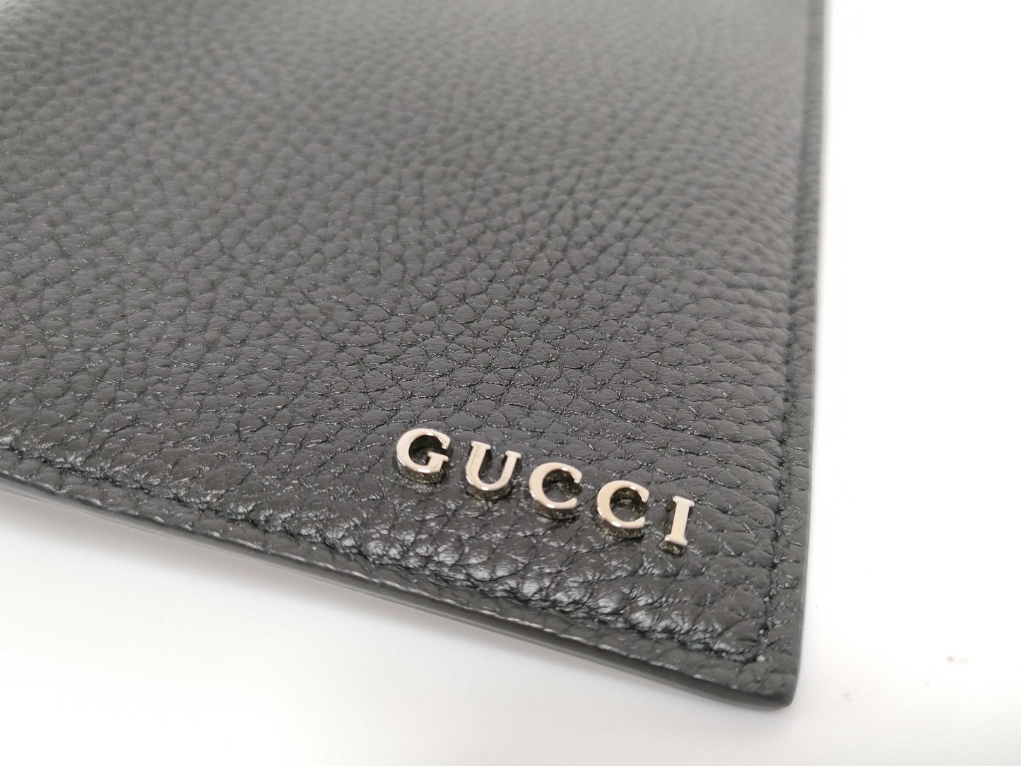 GUCCI Bifold Long Wallet Black Leather 795296 Wallet