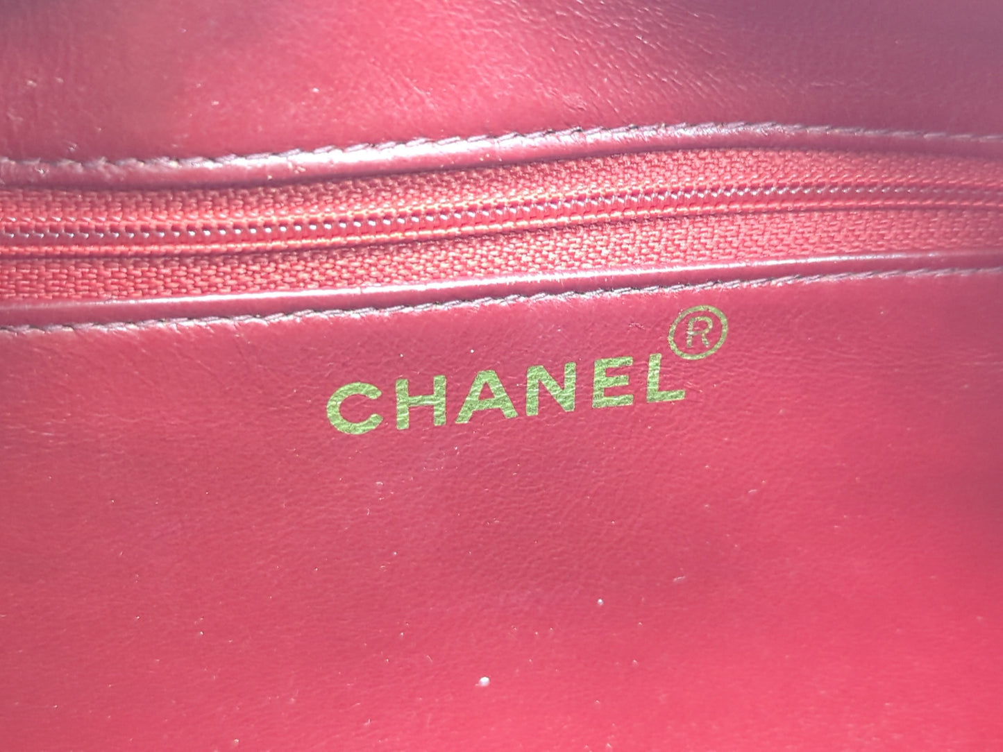 CHANEL Lambskin Matelasse Long Chain Boston Shoulder Bag