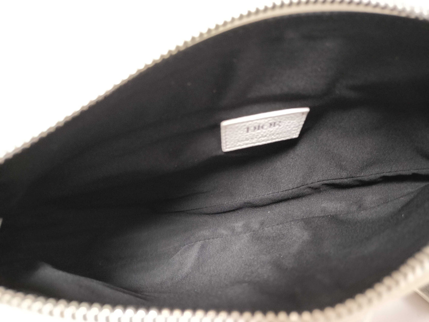 Dior Saddle Bag Leather White Shoulder Bag