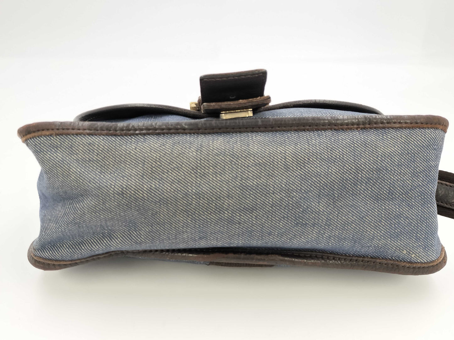 FENDI denim shoulder bag