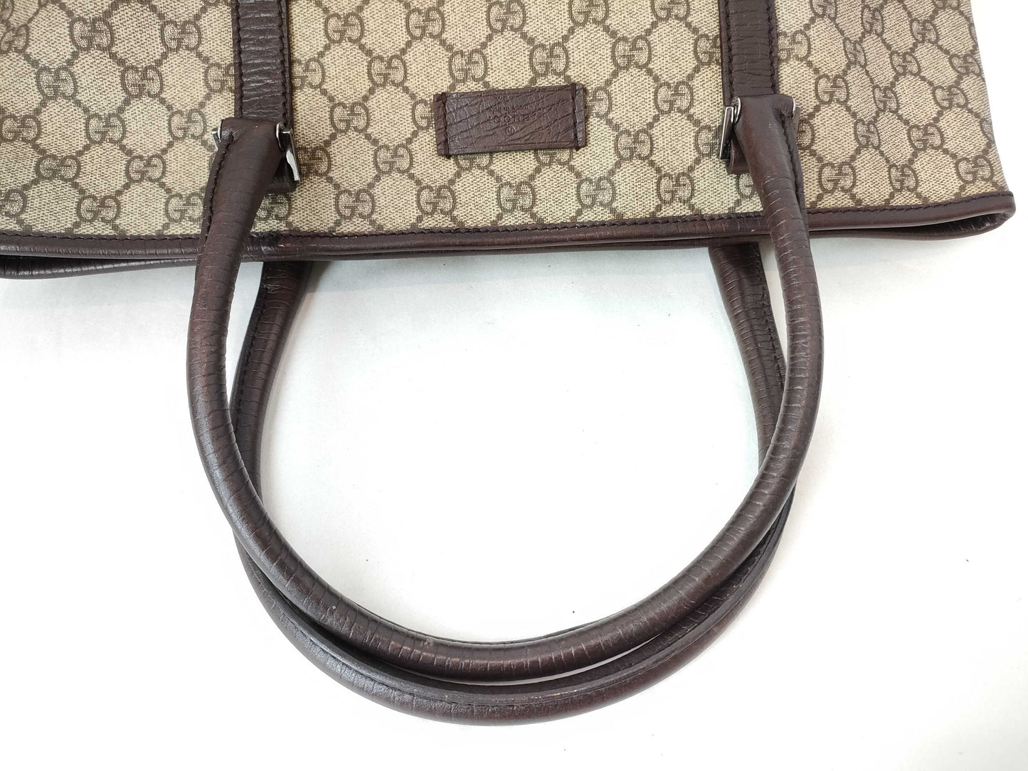 GUCCI GG Supreme Gucci PVC Tote Bag Handbag Shoulder Tote Bag