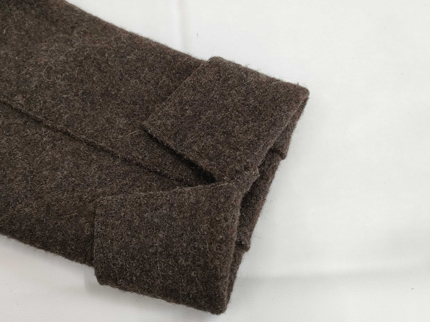 CHANEL Jacket P14021V08014 99A Women's Wool Brown Jacket Size 40