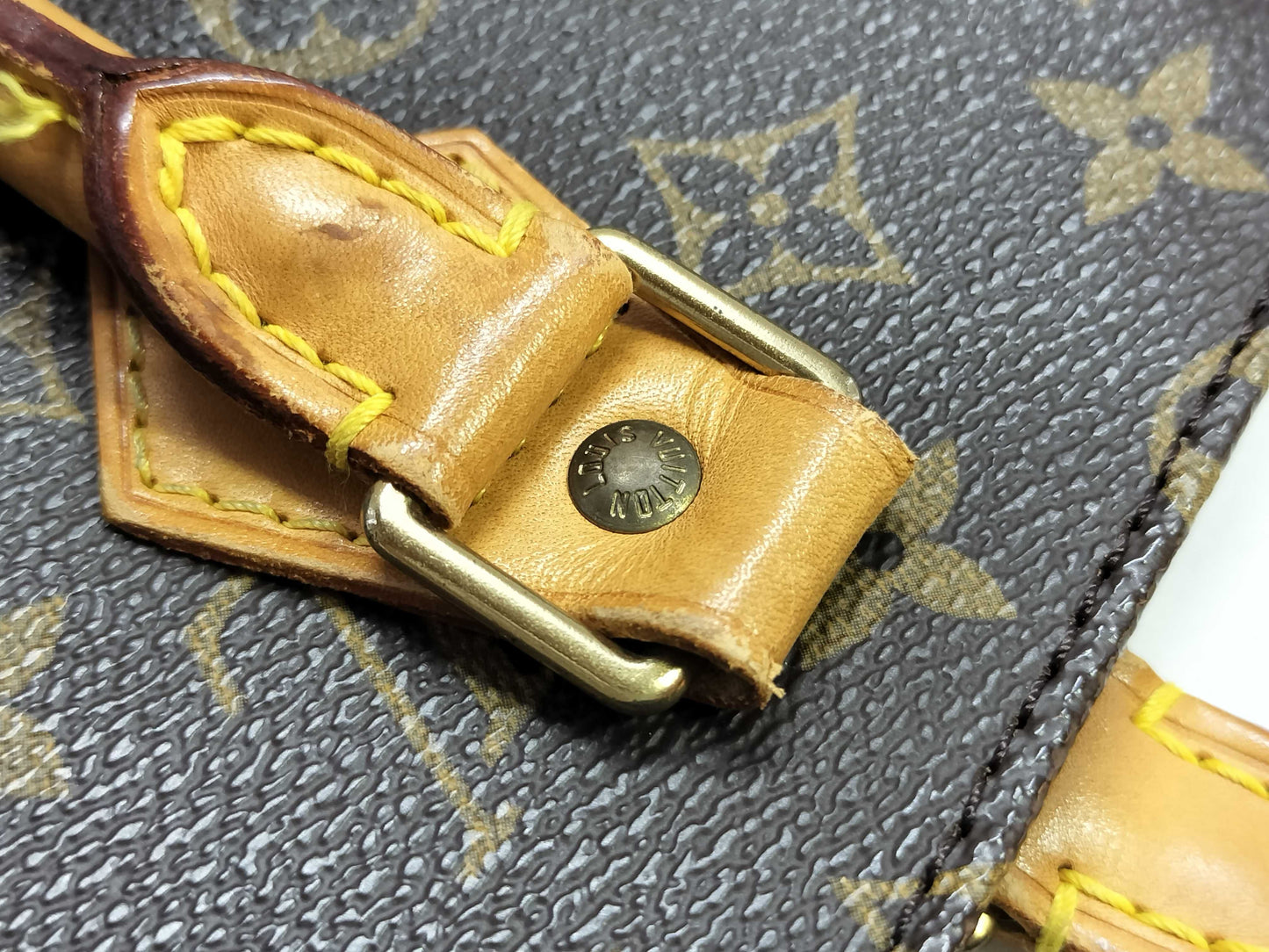 LOUIS VUITTON Monogram Sac Plat Tote Bag
