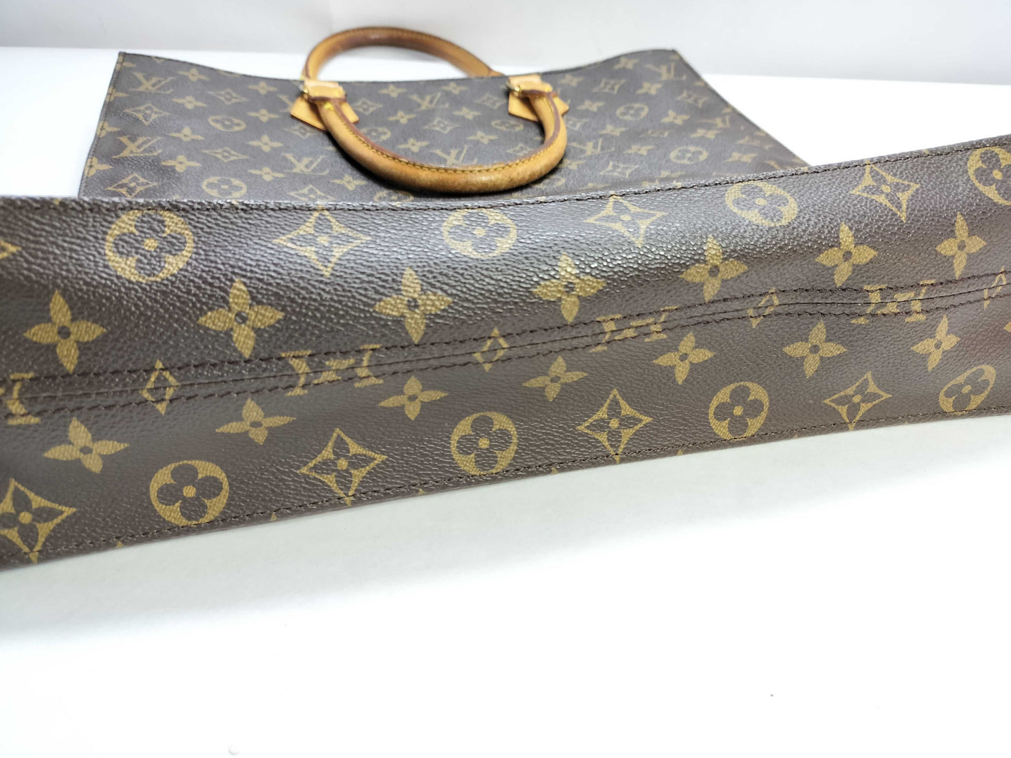 LOUIS VUITTON Monogram Sac Plat Tote Bag