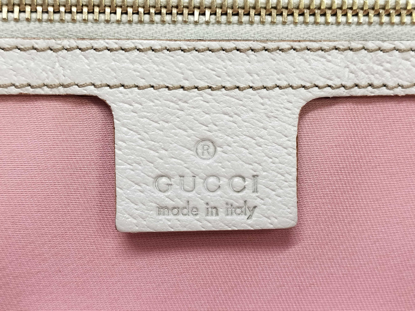 GUCCI GG Canvas Tote Bag with Charm
