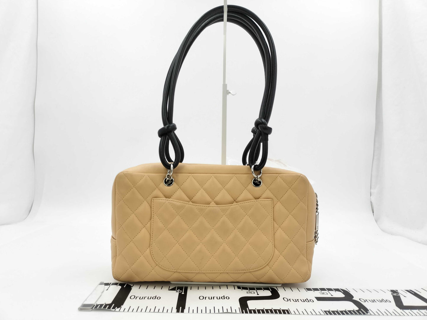 CHANEL Cambon Line Bowling Bag Seal Shoulder Bag