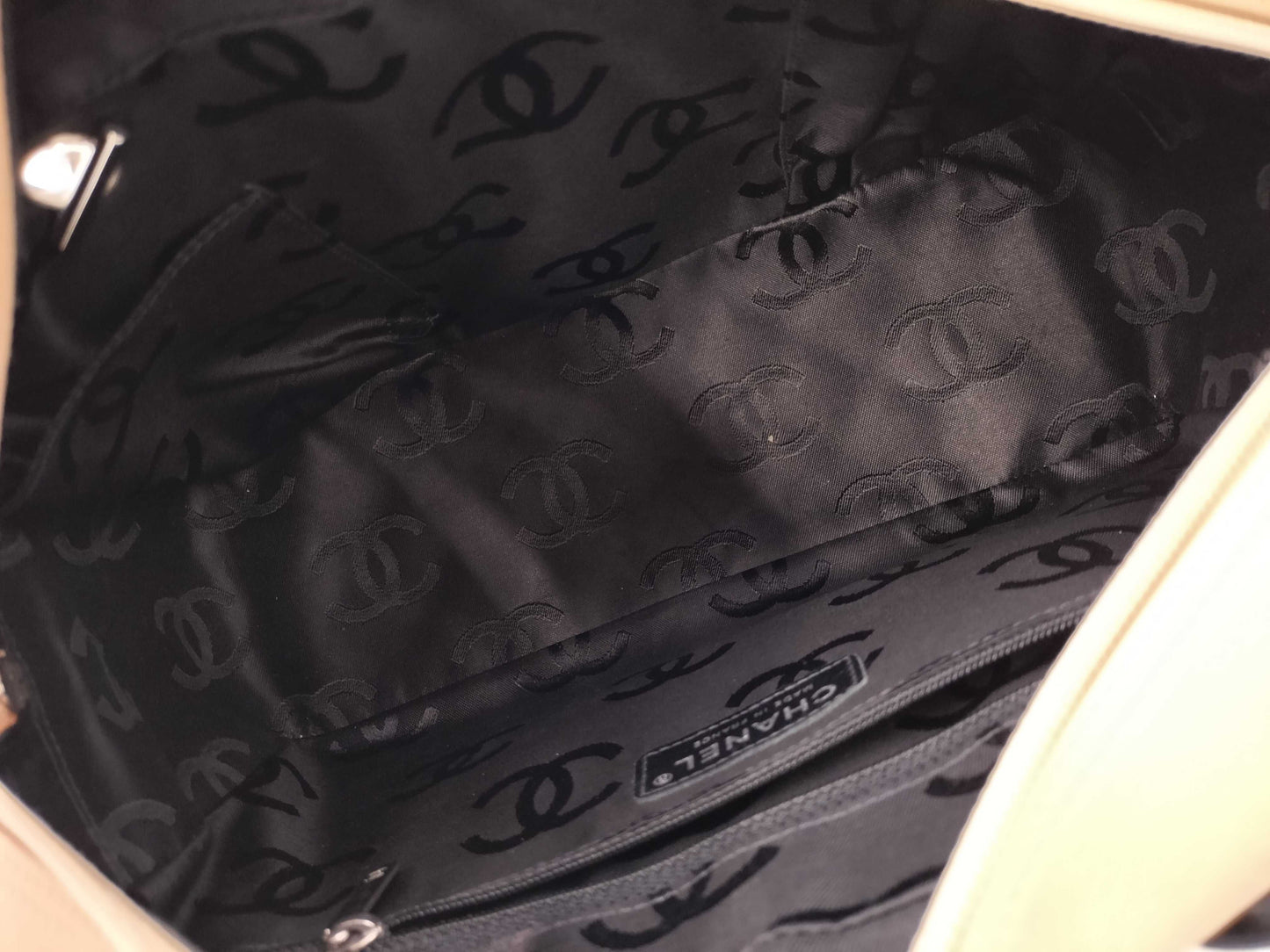 CHANEL Cambon Line Bowling Bag Seal Shoulder Bag