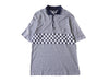 CELINE Short Sleeve Polo Shirt with C Logo, Made in Italy, Size M, Tops