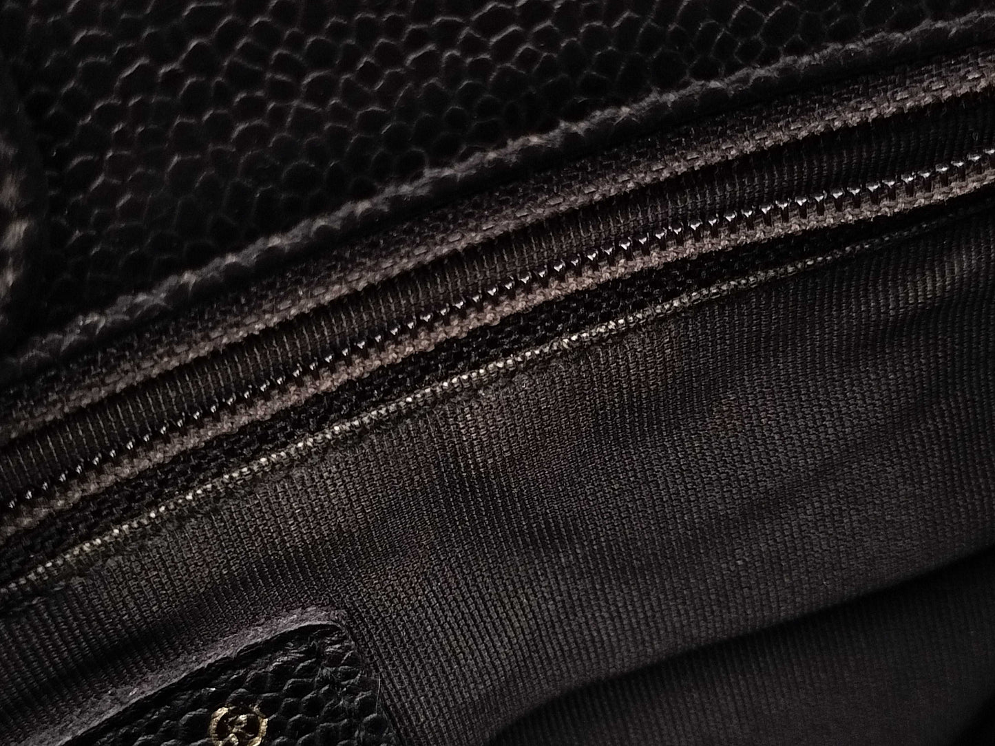 CHANEL Caviar PST Shoulder Bag