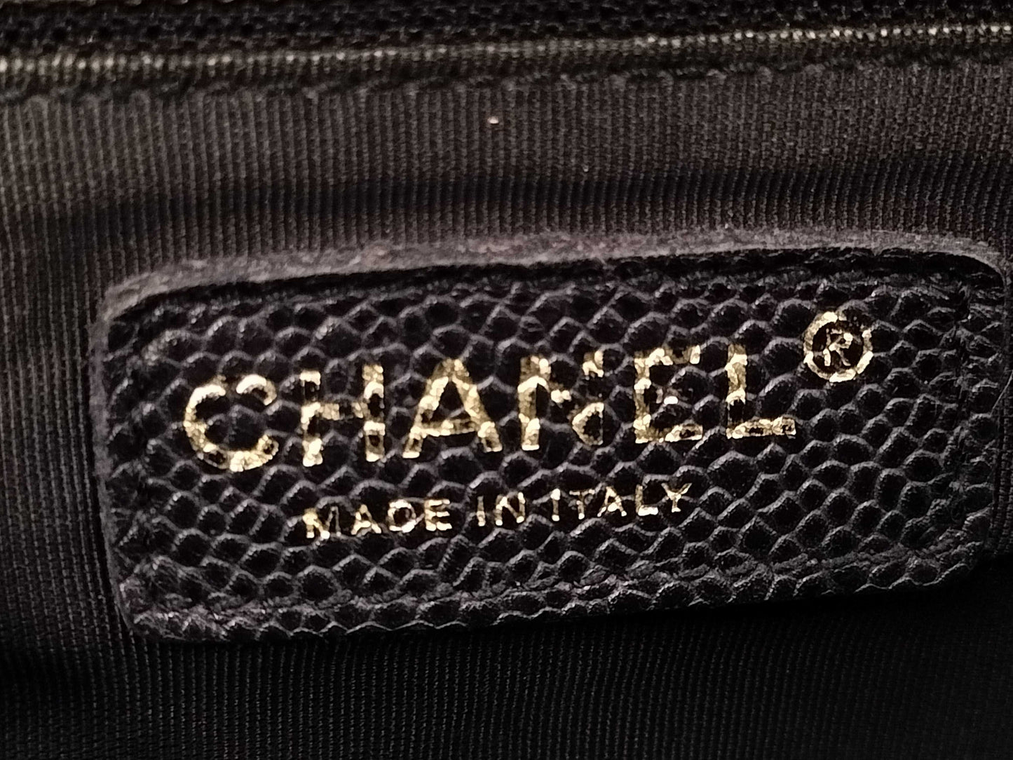 CHANEL Caviar PST Shoulder Bag
