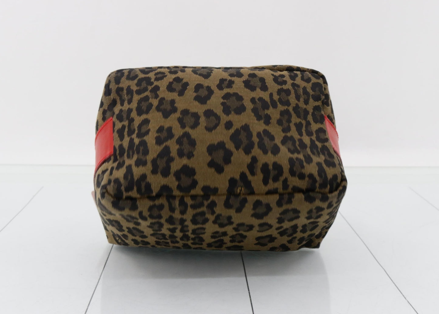 FENDI Leopard Print Pouch
