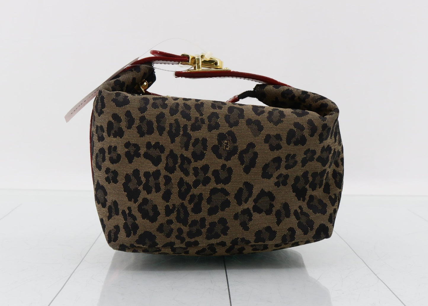 FENDI Leopard Print Pouch