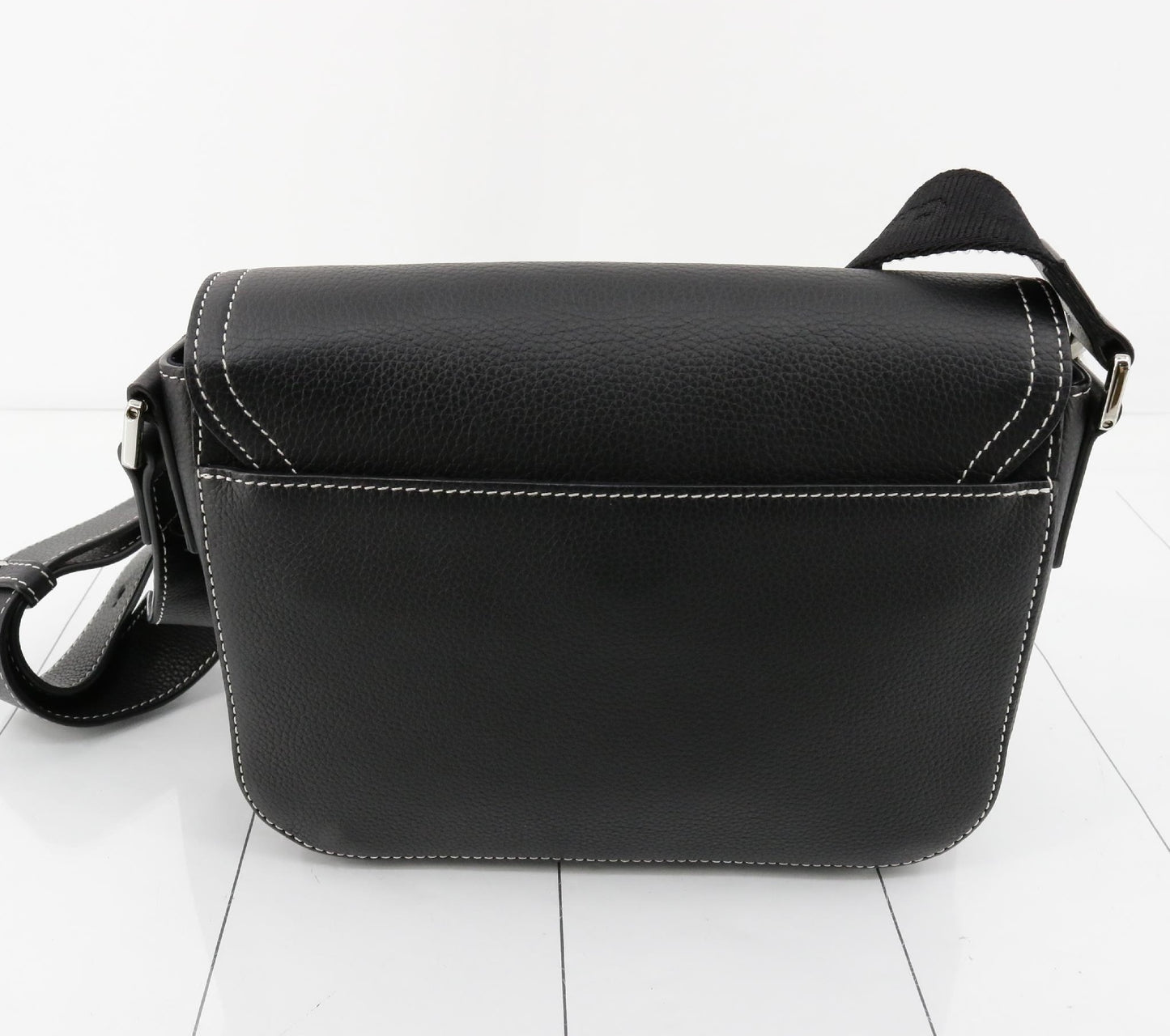 Dior Saddle Leather Black Shoulder Bag