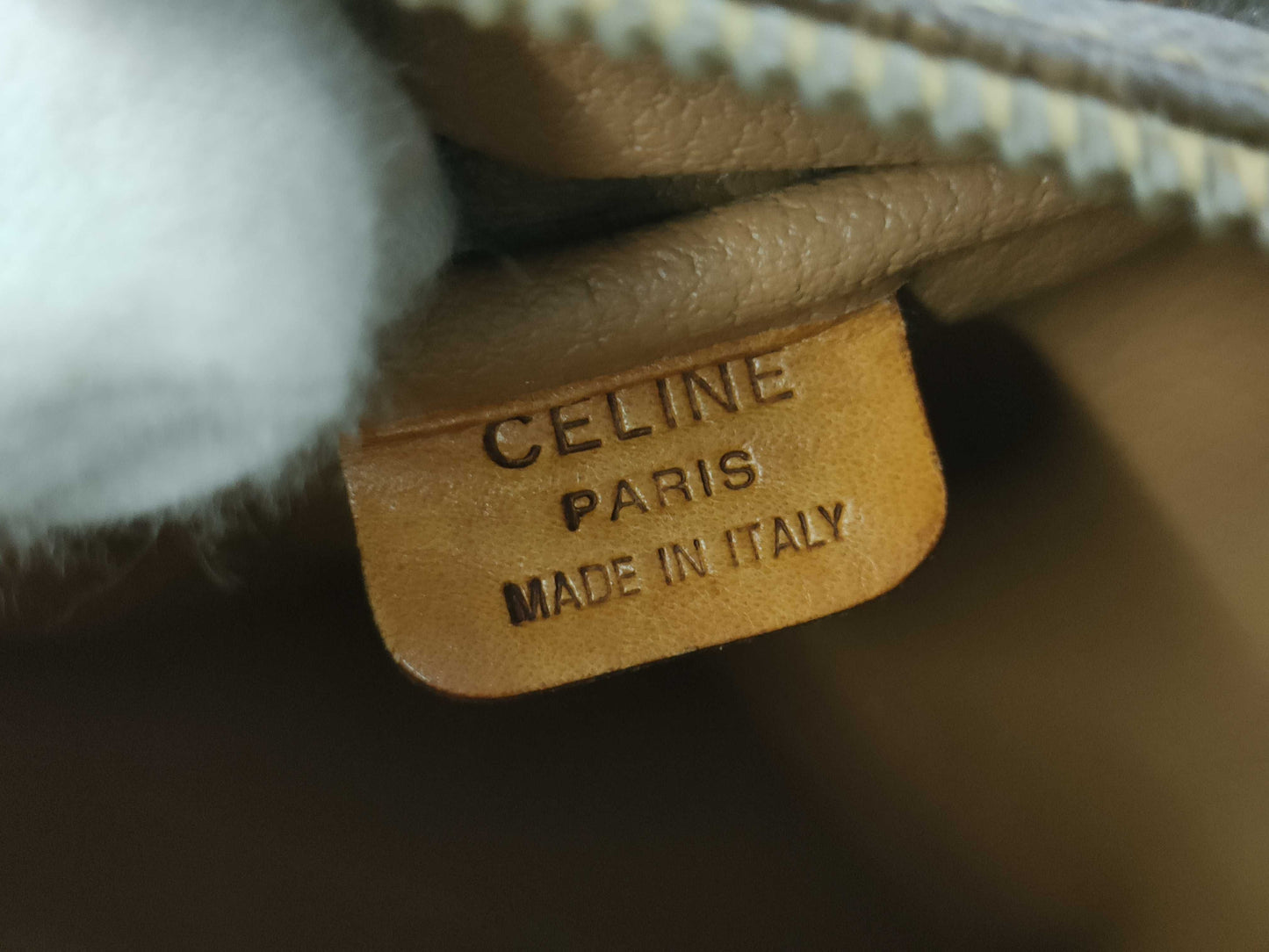 CELINE Macadam Shoulder Bag